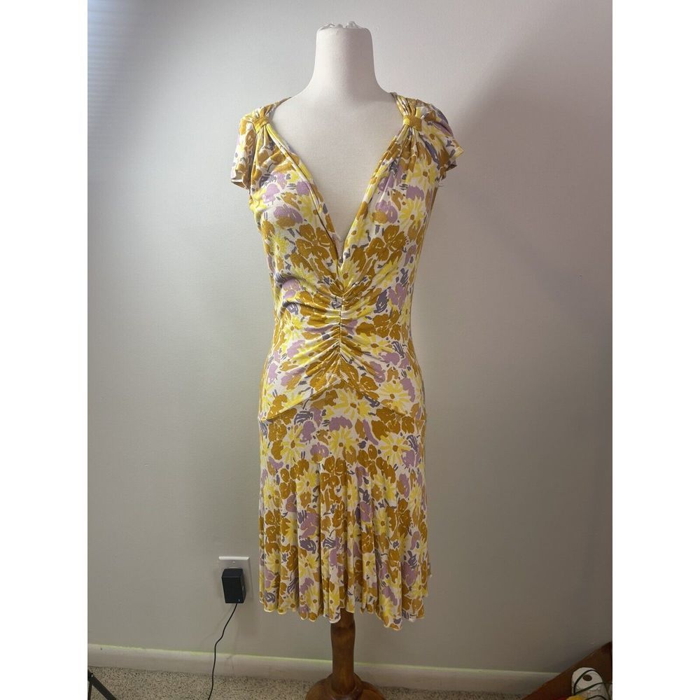 Free People Key To Your Heart Dress Women’s Size S Fit & Flare Mini Stretch Knit